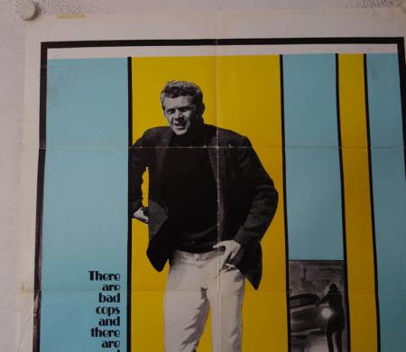 Bullitt originales Filmplakat aus Südafrika